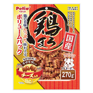 Petio-狗小食-日本產濃郁蒸雞肉波浪條-芝士-270g-90501955-Petio-寵物用品速遞