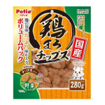 Petio 狗小食 日本產濃郁蒸雞片 高纖蔬菜 280g (綠) (90502646) 狗小食 Petio 寵物用品速遞