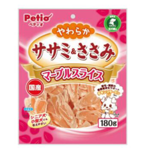 Petio-狗小食-日本產牛奶雞胸肉薄片-膠原蛋白-毛髮關節健康-180g-90501692-Petio-寵物用品速遞