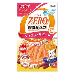 Petio-狗小食-日本產-零脂肪低卡雞胸肉及甘薯雙色波浪條-腸胃健康-100g-90500917-Petio-寵物用品速遞