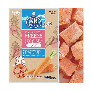 Petio-狗小食-凍乾胡蘿蔔幹乾-原汁原味-20g-90502019-Petio-寵物用品速遞