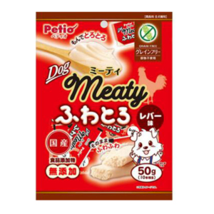 Petio-狗小食-Meaty-日本產-低敏無穀物-無添加-鬆軟雞肝肉醬-50g-90502553-Petio-寵物用品速遞