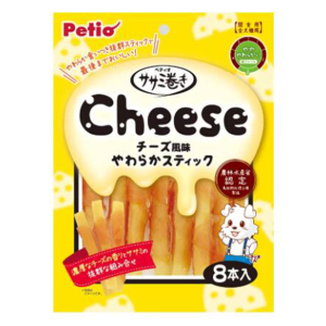 Petio-狗小食-低脂高蛋白-柔軟可口-雞胸肉芝士卷-8支裝-90502320-Petio-寵物用品速遞