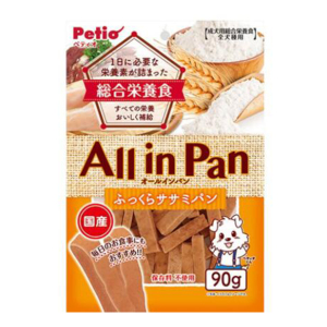 Petio-日本產-綜合營養-鬆軟雞胸肉麵包條-90g-90502547-Petio-寵物用品速遞