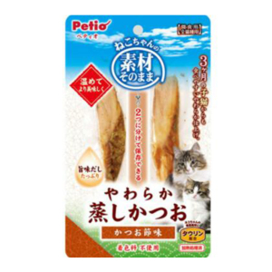 Petio-貓小食-原汁原味-鰹魚節味蒸鰹魚-牛磺酸-2P-90602679-Petio-寵物用品速遞