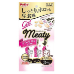 Petio 貓小食 無添加生食感 蟹肉味雞胸肉&鱈魚肉醬 3支裝 (90602452) 貓小食 Petio 寵物用品速遞