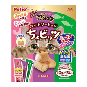 Petio-Meaty-貓小食-無添加雞胸肉-吞拿魚-鰹魚味-流心肉粒組合裝-輔助喂藥-牛磺酸-DHA-EPA-10gx9小袋-90602690-Petio-寵物用品速遞