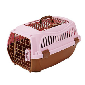Petio-寵物雙門手提籠-粉色-S-91601520-寵物籠-寵物用品速遞
