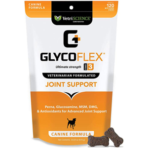 貓咪保健用品-VetriScience-GlycoFlex-Joint-3-for-dog-120-Chews-營養膏-保充劑-寵物用品速遞