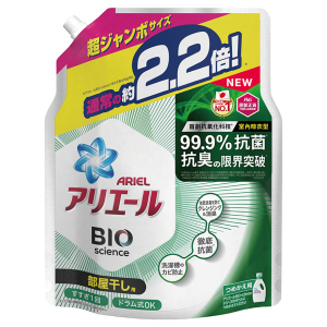 生活用品超級市場-ARIEL-超濃縮抗菌洗衣液補充包-室內晾衣型-1520g-5PG82321548-洗衣用品-寵物用品速遞