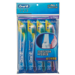 Oral B 流線型軟毛牙刷 40號4枝裝 (5PG82220989) (TBS) - 清貨優惠 生活用品超級市場 個人護理用品