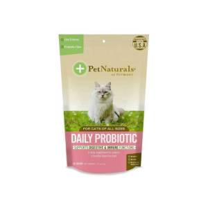 貓咪保健用品-Pet-Naturals-功能小食-貓用每日益生菌咀嚼片-30片-營養膏-保充劑-寵物用品速遞