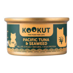 KOOKUT 貓罐頭 天然太平洋吞拿魚海藻 70g (WCKUCW1010429) 貓罐頭 貓濕糧 KOOKUT 寵物用品速遞