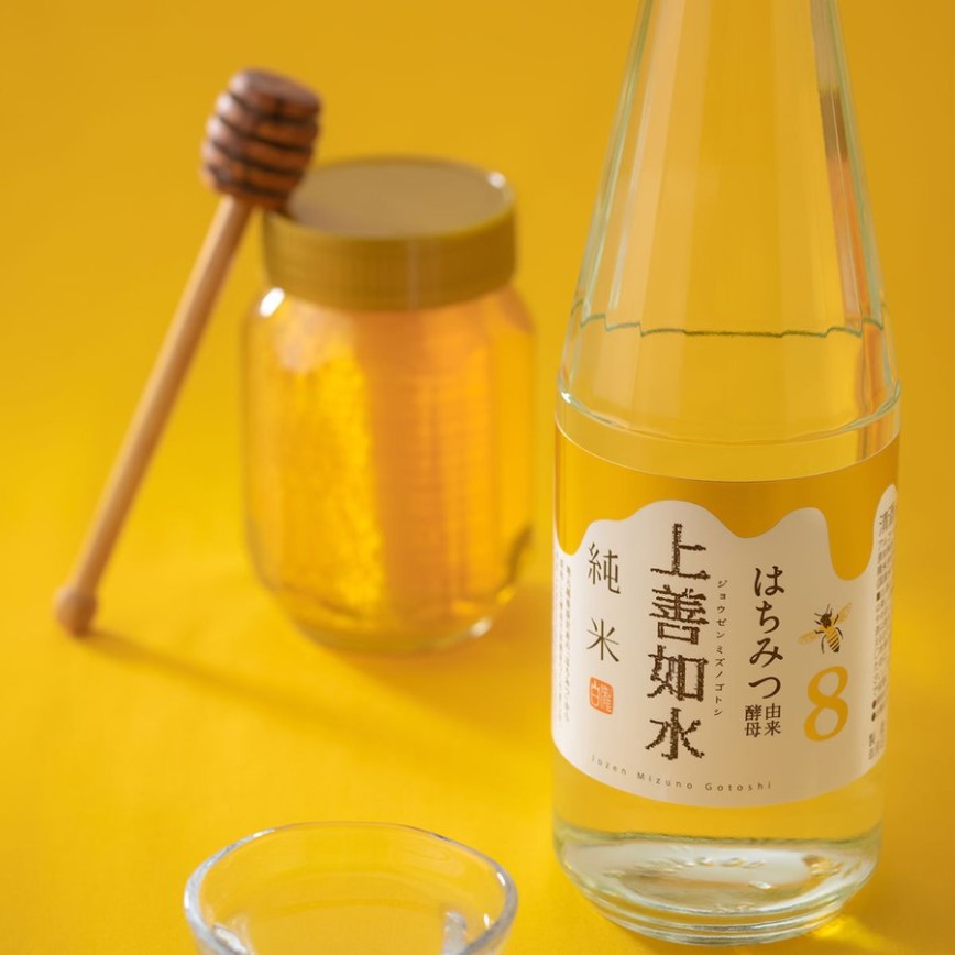 白瀧酒造 上善如水 純米酒 蜂蜜はちみつ由來酵母 300ml - 期間限定 限量推出 (圖片3)