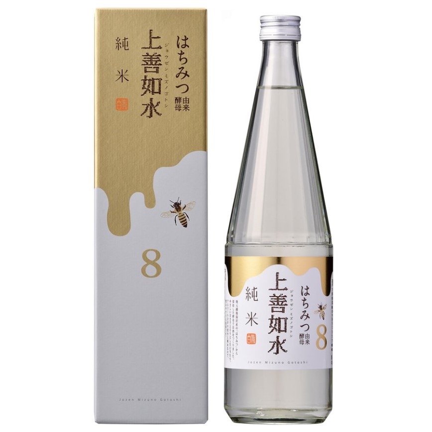 白瀧酒造 上善如水 純米酒 蜂蜜はちみつ由來酵母 720ml - 期間限定 限量推出 (圖片3)