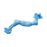 Buster 顏色吱吱繩 Colour Squeak Rope 小號 23cm 淺藍色 (276516) 狗玩具 Buster 寵物用品速遞