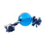 Buster 強力球連繩 Strong Ball w/rope, Ice blue 加小號 (276520) 狗玩具 Buster 寵物用品速遞