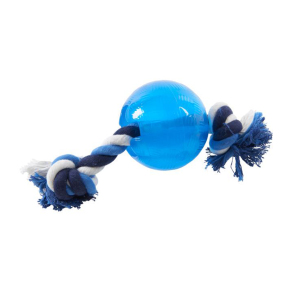 狗狗玩具-Buster-強力球連繩-Strong-Ball-w-rope-Ice-blue-中號-276522-Buster-寵物用品速遞
