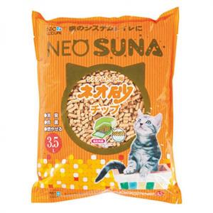 NEO-SUNA-木貓砂-日本NEO-SUNA柏木砂-3_5L-橙色-木貓砂-寵物用品速遞