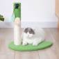 貓咪玩具-可愛造型貓抓柱玩具-一片綠葉-一個-貓抓板-貓爬架