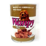 Wanpy 狗罐頭 羊肉配方 375g (YY852032) 狗罐頭 狗濕糧 Wanpy 寵物用品速遞