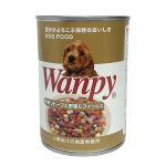 Wanpy 狗罐頭 角切牛肉+菜+魚配方 375g (YY851097) 狗罐頭 狗濕糧 Wanpy 寵物用品速遞