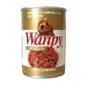 Wanpy-狗罐頭-角切牛肉配方-375g-YY851080-Wanpy-寵物用品速遞