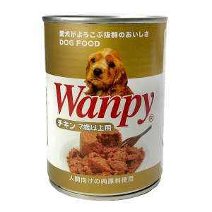 Wanpy-狗罐頭-七歲以上-雞肉配方-375g-YY850229-Wanpy-寵物用品速遞