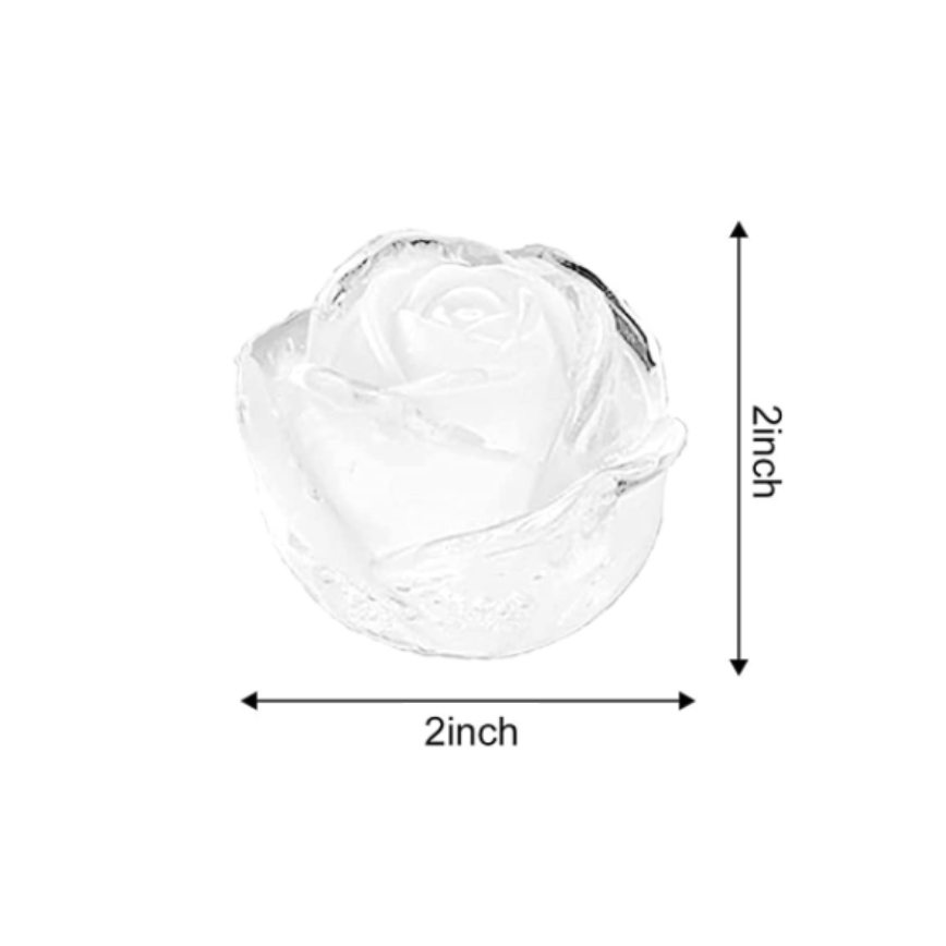 玫瑰花形冰模 六粒裝 (顏色隨機) (圖片4)