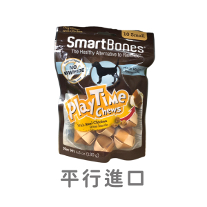 狗小食-Smartbones-除口臭磨牙潔齒球-花生味-10個裝-Smartbones-寵物用品速遞