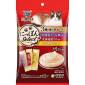 貓小食-日本unicharm-三星銀匙肉泥餐包-鰹魚-三文魚-鰤魚-108g-6gx18入-紫紅黃-Unicharm-三星銀匙