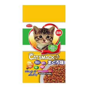 貓糧-日本SMACK-貓糧-CatSmack-Plus-潔齒除臭-金槍魚味-2_7kg-黃-SMACK-寵物用品速遞