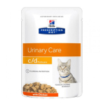 Hill's 貓濕糧 處方糧 c/d 泌尿系統護理配方 雞肉 85g (11032AN) 貓罐頭 貓濕糧 Hills 寵物用品速遞