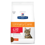 Hill's 貓糧 處方糧 c/d 泌尿系統護理及減壓配方 1.5kg (10372HG) 貓糧 Hills 希爾思 寵物用品速遞