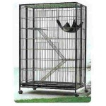 特大豪華舒適貓籠 Epoxy coating premium cat cage (92x58x142cm) (1185D) 貓犬用日常用品 寵物籠 寵物用品速遞