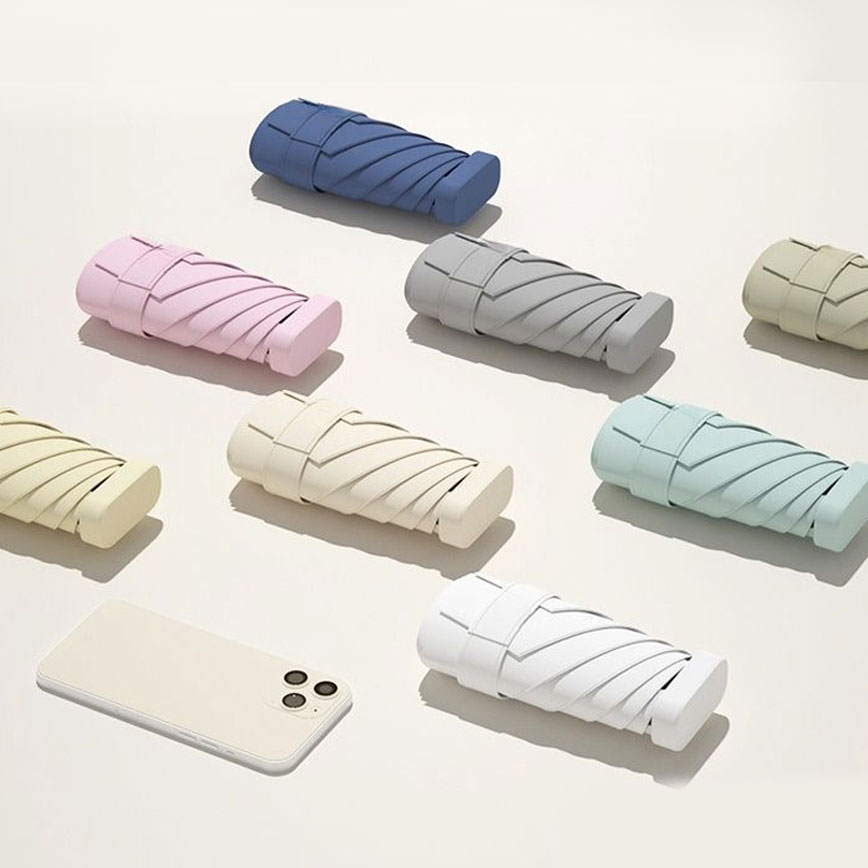 貓咪精品 富士系列 超可愛富士頭像公仔雨傘 縮骨遮 一把 (顏色隨機)