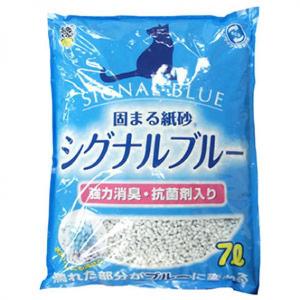 Super-Cat-紙貓砂-日本Super-Cat強力消臭抗菌紙砂-6_5L-藍-紙貓砂-寵物用品速遞
