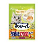 矽膠貓砂 Unicharm 日本消臭大師防飛散消臭抗菌沸石貓砂 原味 2L 貓砂 水晶貓砂 矽膠貓砂 寵物用品速遞