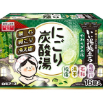 日本Hakugen 白元 溫泉碳酸入浴劑 消除疲勞 4種芳香 (紫籐/白桃/香橙/青竹) 16片入 (綠) - 清貨優惠 生活用品超級市場 個人護理用品