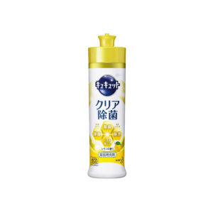 生活用品超級市場-日本花王-超濃縮除菌洗潔精-檸檬香-240ml-個人護理用品-寵物用品速遞