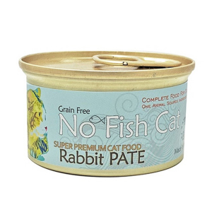 No-Fish-Cat不吃魚的貓-貓罐頭-主食罐-兔肉肉醬-85g-NFC85RA-No-Fish-Cat-寵物用品速遞