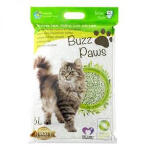 Buzz-Paws-豆腐貓砂-Buzz-Paws-綠茶花香味豆腐貓砂-6L-貓糧及貓砂-寵物用品速遞