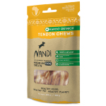 Nandi 煙燻 KAROO鴕鳥筋 Chews Karoo Ostrich Tendon 100g (NA042) 狗零食 Nandi 寵物用品速遞