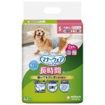 狗尿墊-日本unicharm-耐用透氣寵物尿墊-狗尿墊-狗尿片-腰圍35-40cm-S碼-42枚-狗狗-寵物用品速遞