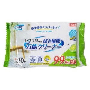 生活用品超級市場-日本Life-do-plus-99_9-除菌-萬用清潔濕紙巾-大片裝-20枚入-家居清潔-寵物用品速遞