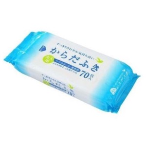 生活用品超級市場-日本Life-do-plus-成人擦身用濕紙巾-70枚入-個人護理用品-寵物用品速遞