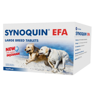 狗狗保健用品-VetPlus-Synoquin-EFA-L-Over-狗隻關節補充劑-25kg-120片錠裝-腸胃-關節保健-寵物用品速遞
