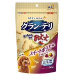 Unicharm 狗零食 日本狗狗魚仔餅 甜番薯味 50g (桃紅) 狗零食 其他 寵物用品速遞