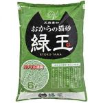 豆腐貓砂 日本Hitachi RYOKU-TAMA 綠玉綠茶豆腐貓砂 6L 貓砂 豆腐貓砂 寵物用品速遞
