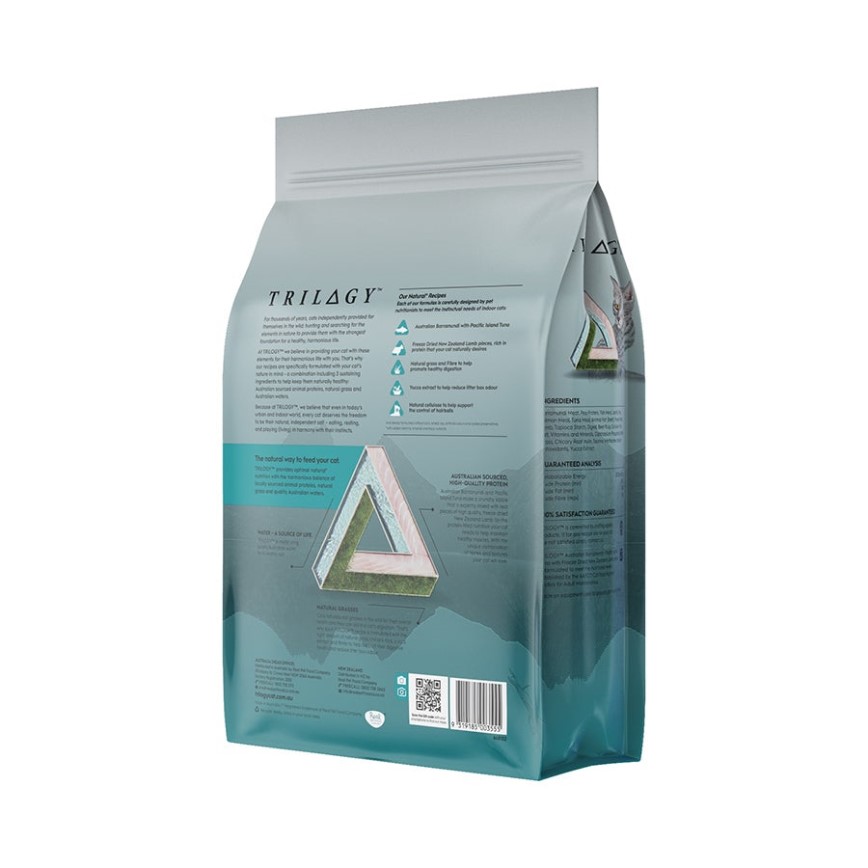 Trilogy 無穀成貓糧 澳洲尖吻鱸及吞拿魚+5%紐西蘭羊肺凍乾 1.8kg (TRT-001) (圖片3)